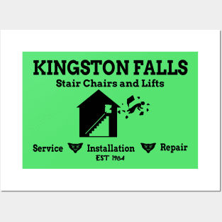 Kingston Falls Stair Charis and Lifts Posters and Art